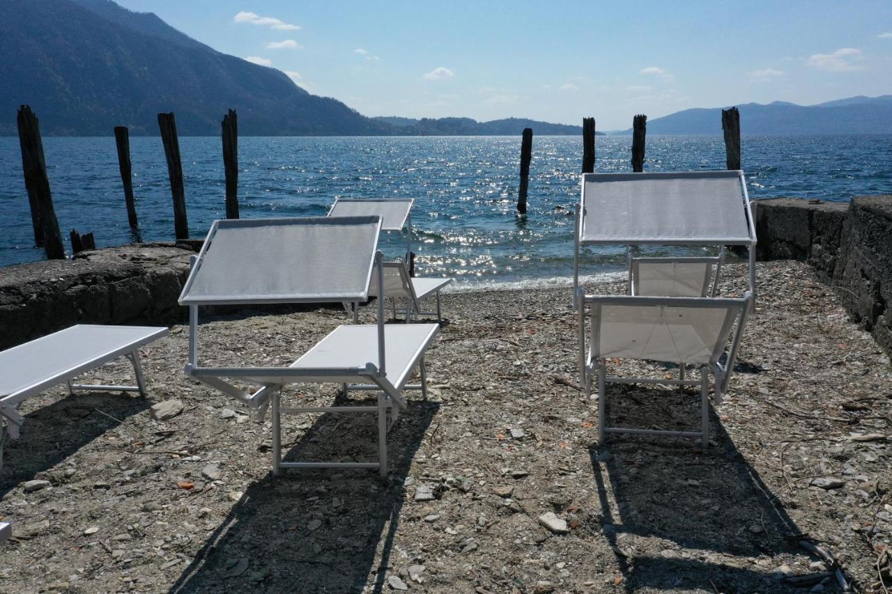 Beach Villa Fiorina Ghiffa Bagian luar foto