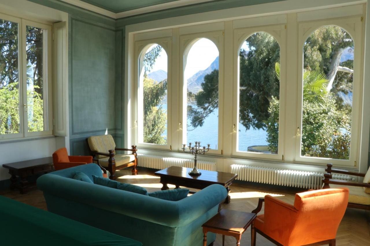 Beach Villa Fiorina Ghiffa Bagian luar foto